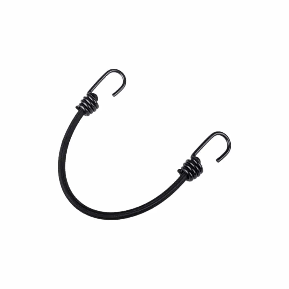 "Bungee Cord with Hooks 8mm x 100cm - Heavy Duty Elastic Cord image"