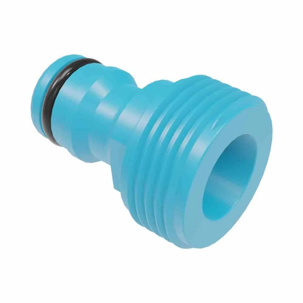 "3/4 Inch Faucet Adapter, Male Thread, Metal Faucet Connector image"