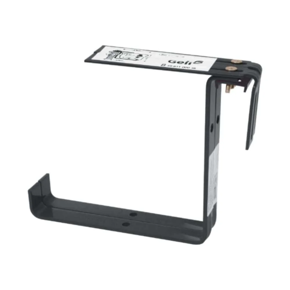 Flower Box Holder 1 Pair TYPE B, easily adjustable anthracite