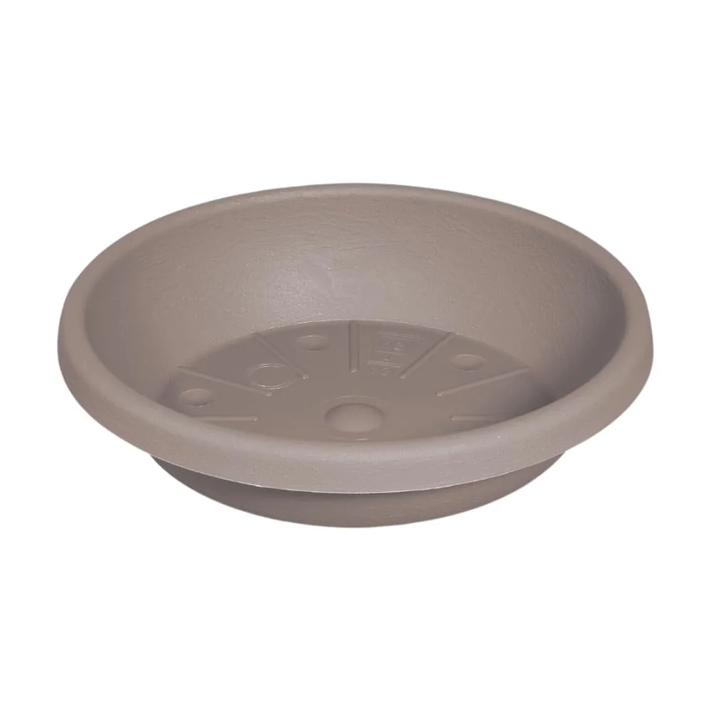 "CYLINDRO Plant Pot Saucer ca. Ø 21 cm Taupe image"