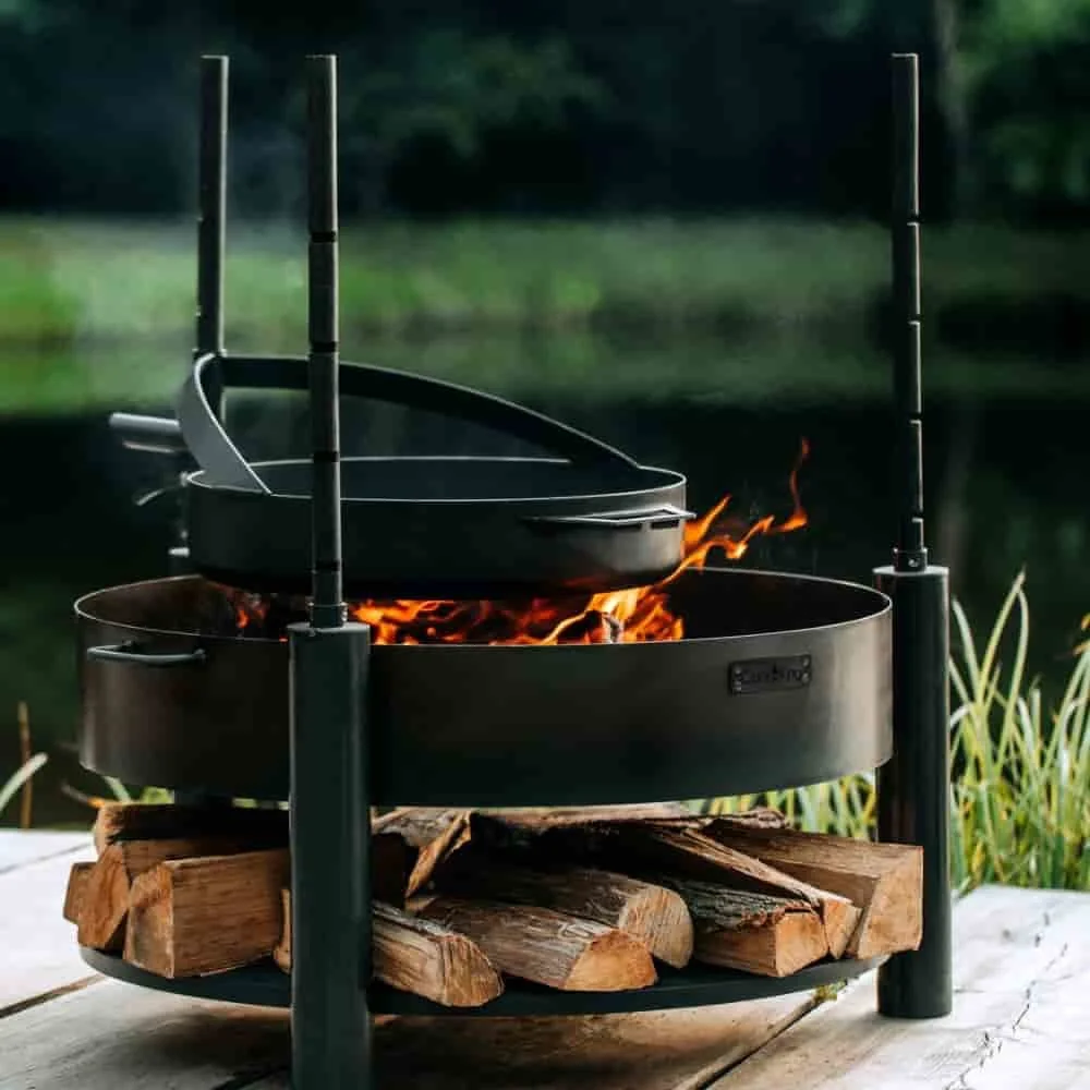 Fire Pit Grill Attachment, Adjustable Grill, Fire Pit Accessories