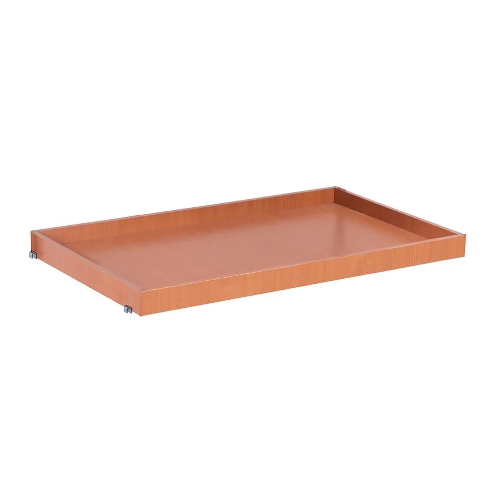 "Rolling Cart Shelf, Add-on Tray, 80 kg, 1000x600mm, Beech Finish image"