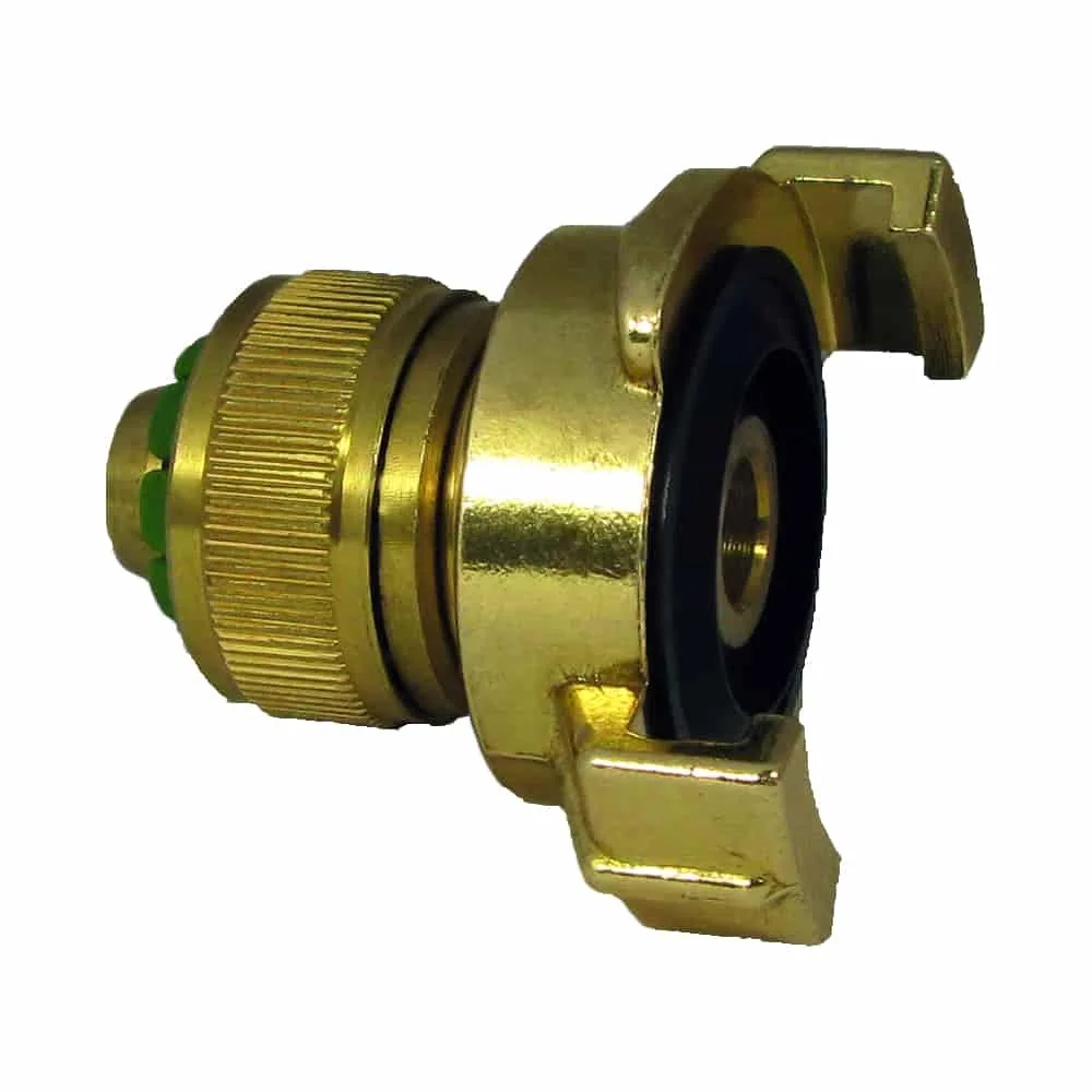 1/2 Inch Brass Hose Quick Connect Claw Coupling