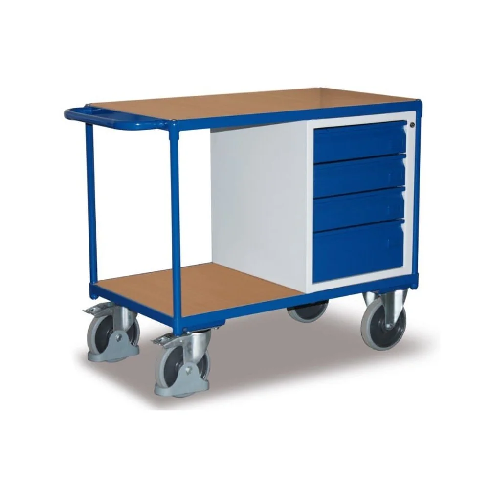 Tool Cart with Drawers, Rolling Tool Chest, 500kg Capacity