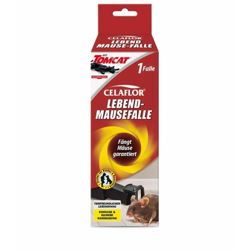 "Humane Mouse Trap: Live Catch, Reusable, Indoor & Outdoor image"