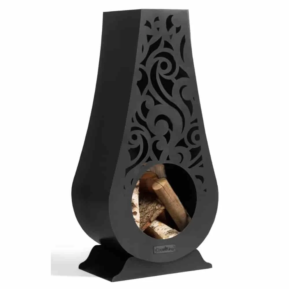 "Garden Fireplace "HAWANA" - made of Natural Steel image"