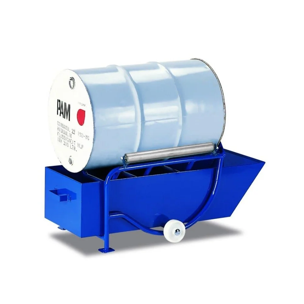 "Drum Dolly with Spill Containment, 203 Liter Capacity image"