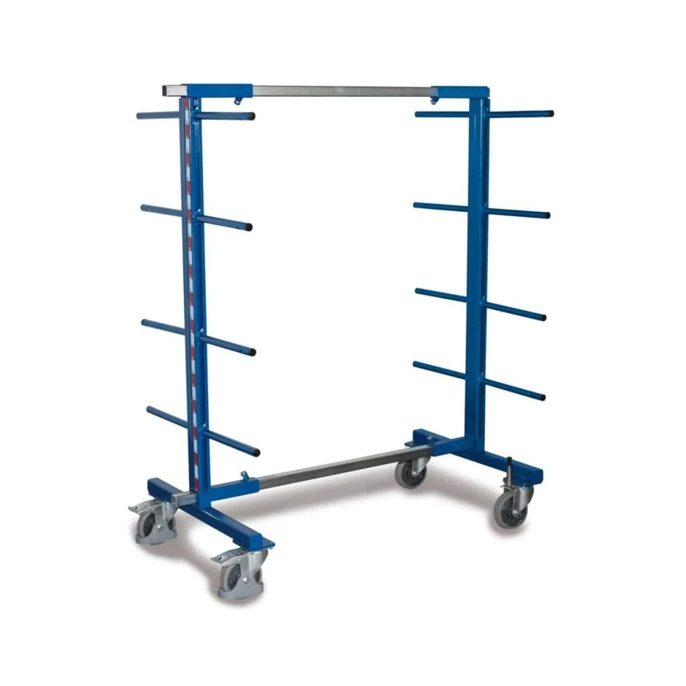 "Double-Sided Cantilever Rack with 2 Posts, 400 kg Capacity image"