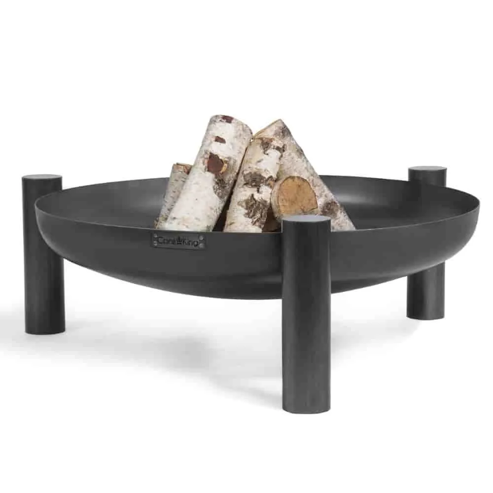 60cm Steel Fire Pit - PALMA Garden Fire Bowl