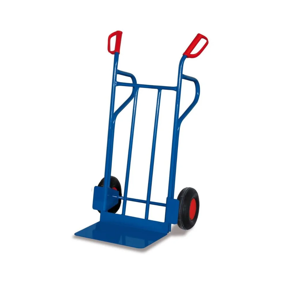 "Heavy-Duty Hand Truck, 250 kg Capacity, Pneumatic Tires image"