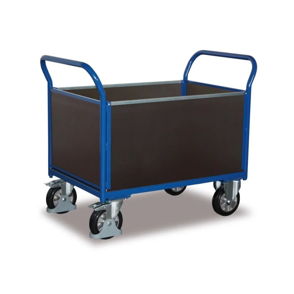 "Four-Wall Cart 1000 kg Type M + EasySTOP image"