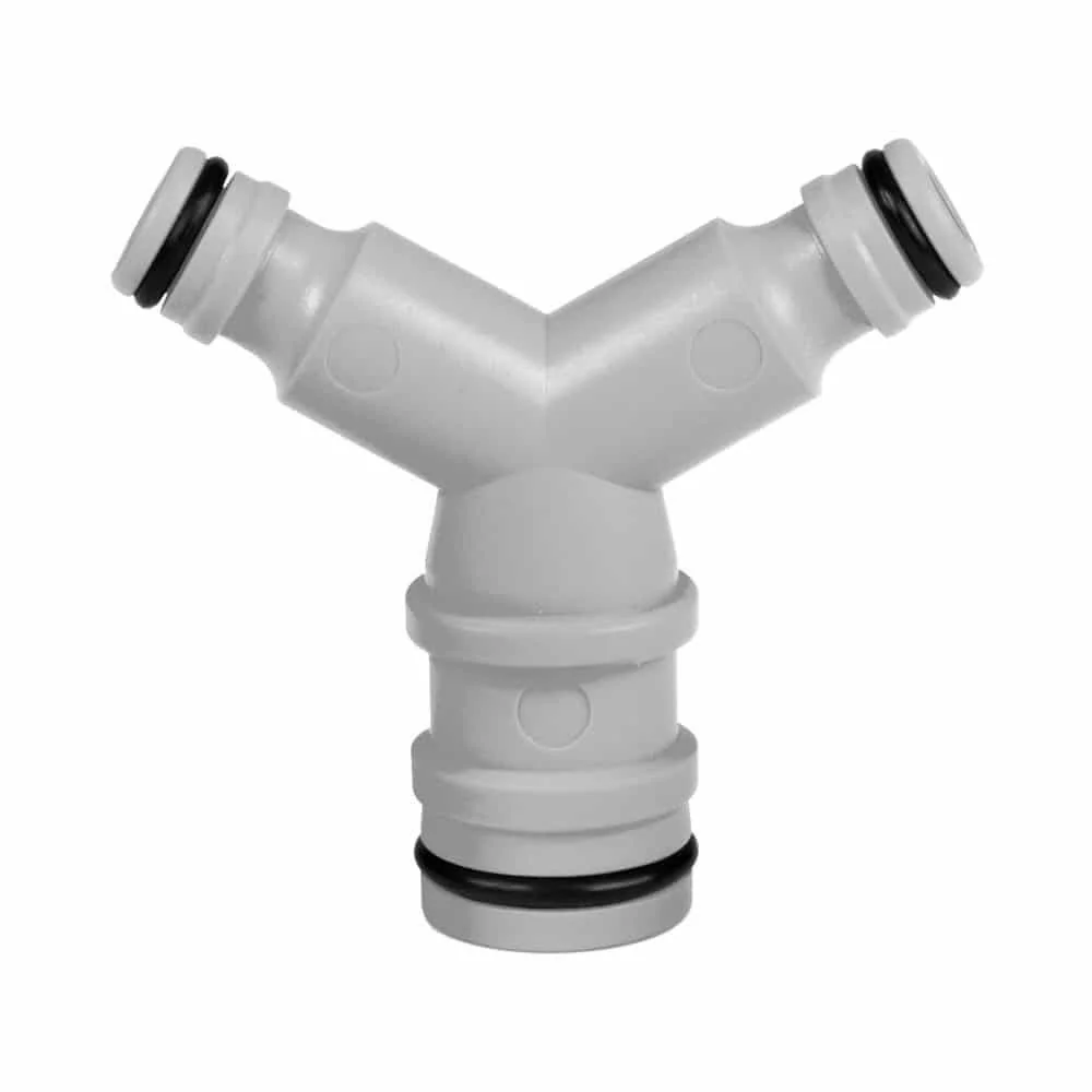 "3/4 Inch and 1 Inch Hose Connector - 3-Way Splitter for Garden Hose image"