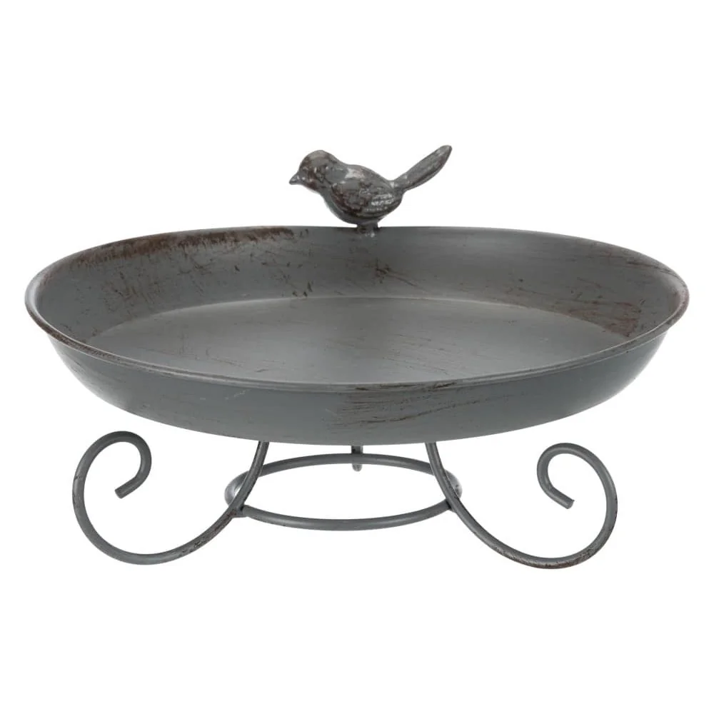 Standing Bird Bath - Garden Bird Bath with Stand