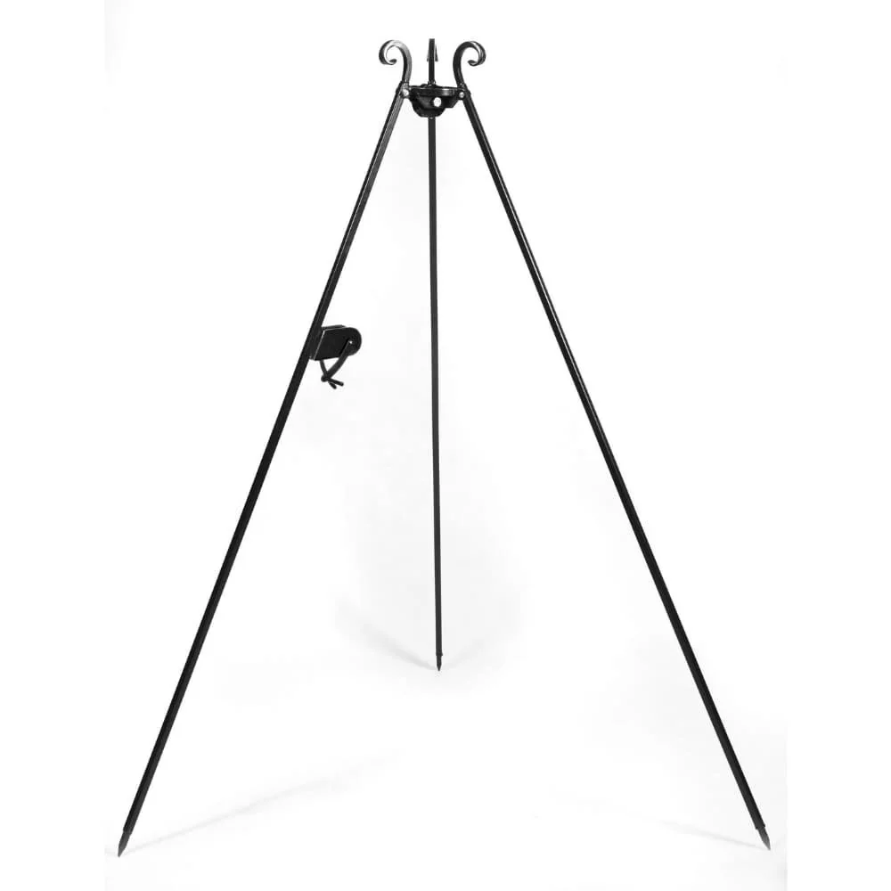 180cm Steel Grill Tripod with Hand Crank