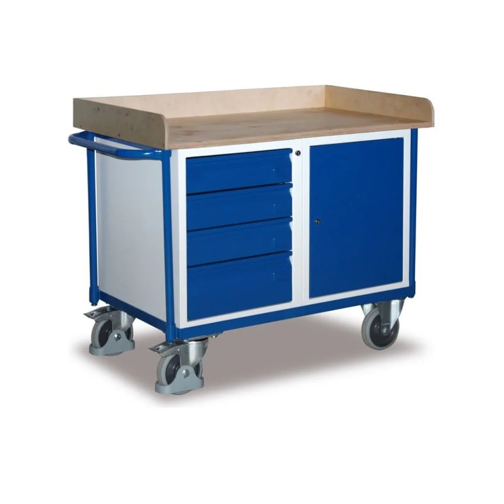 "Rolling Tool Box with Drawers, Tool Cart, 400kg Capacity image"