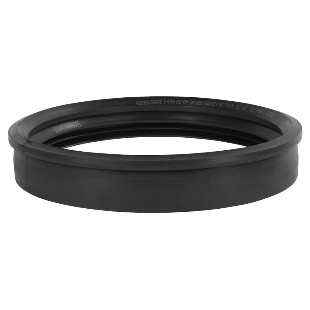 DN 315 KG Pipe Seal, Sewer Drain Pipe Fitting