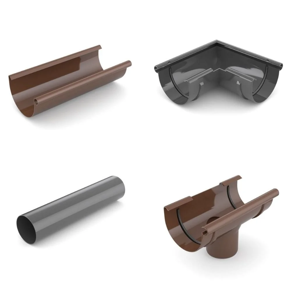 "Gutter (75/100/125) Downpipes (63/90) as a Set image"