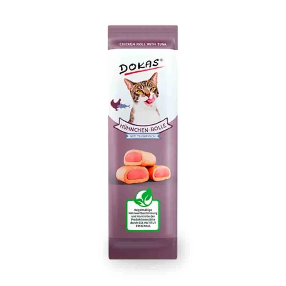 Chicken & Tuna Cat Treats, Soft Cat Snacks 10g