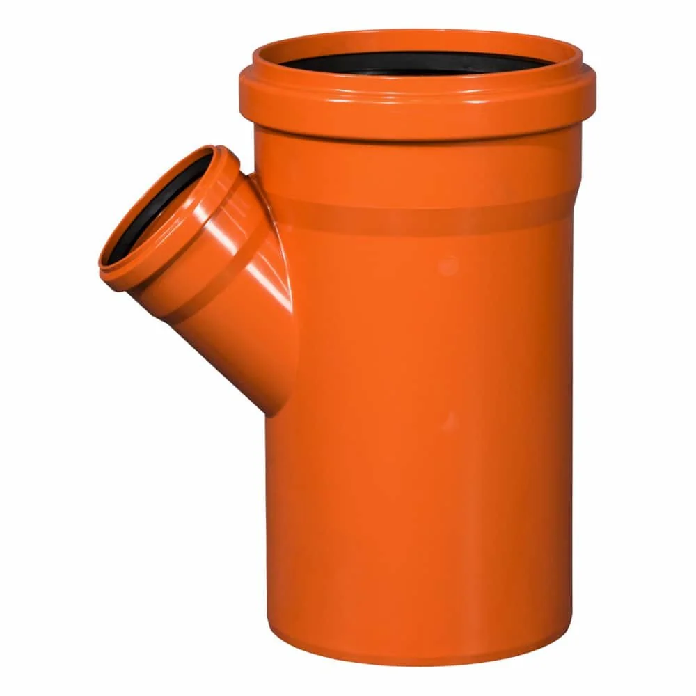 "DN 250/125 45 Degree Branch, Sewer Pipe Connector image"