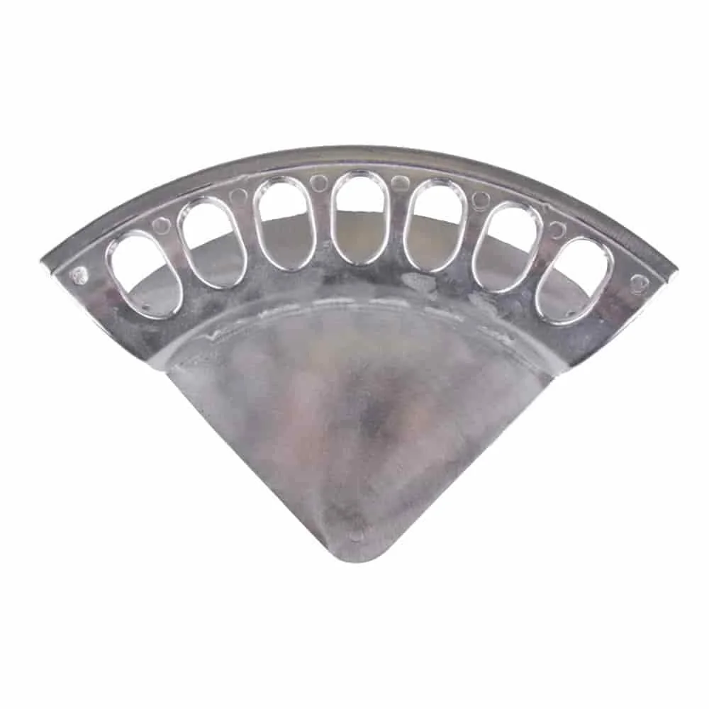"Aluminum Wall Mount Hose Holder (Large) - Heavy Duty Garden Hose Hanger image"
