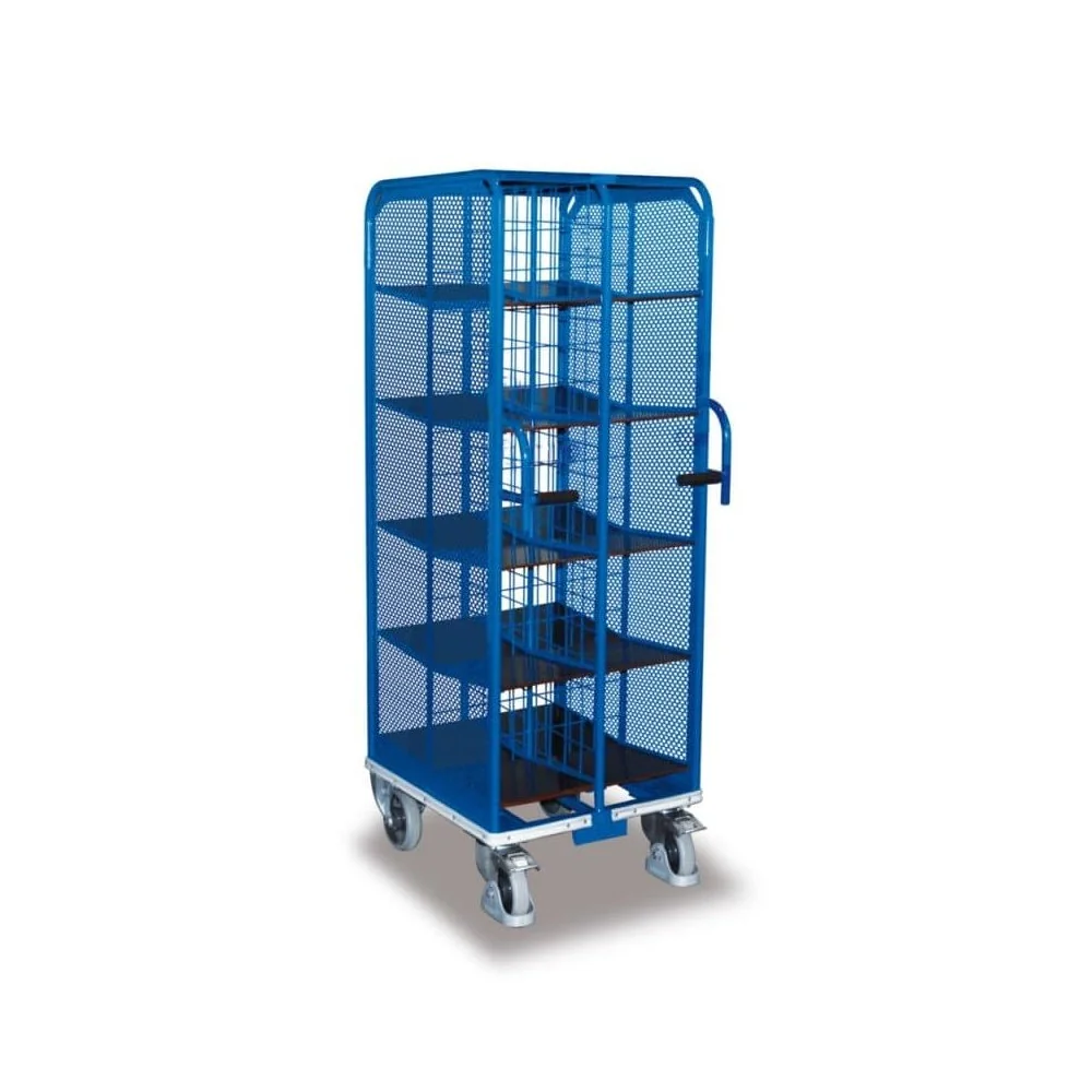 Rolling File Cabinet with 20 Shelves and EasySTOP