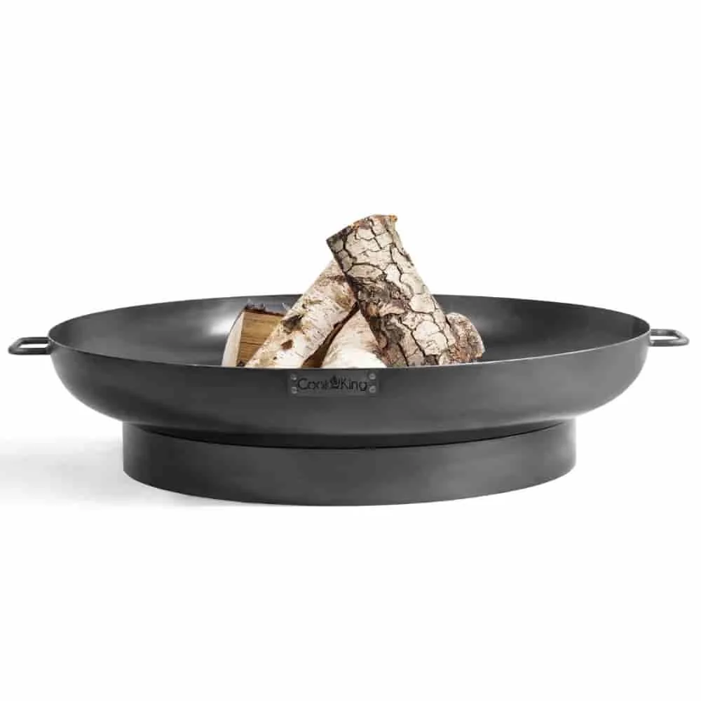 60cm Steel Fire Pit Bowl for Garden & Patio