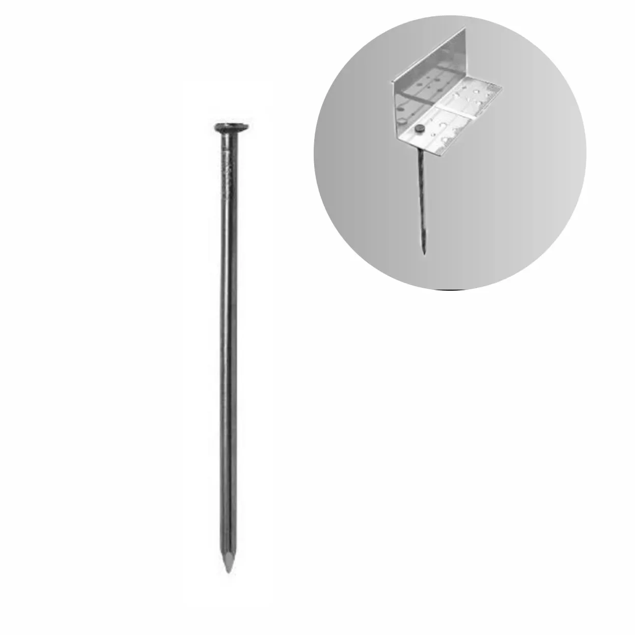 "Ground anchor steel 250mm x 7mm | Ground pegs | Garden pegs image"