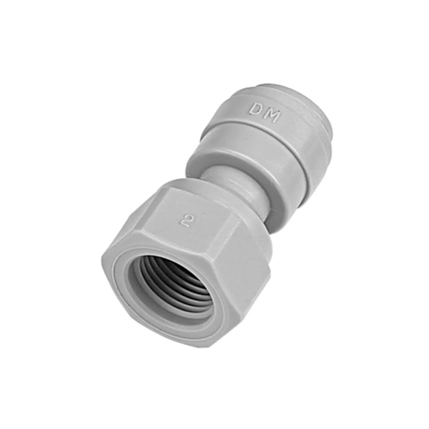"5/16" connector with internal thread UNS thread image"