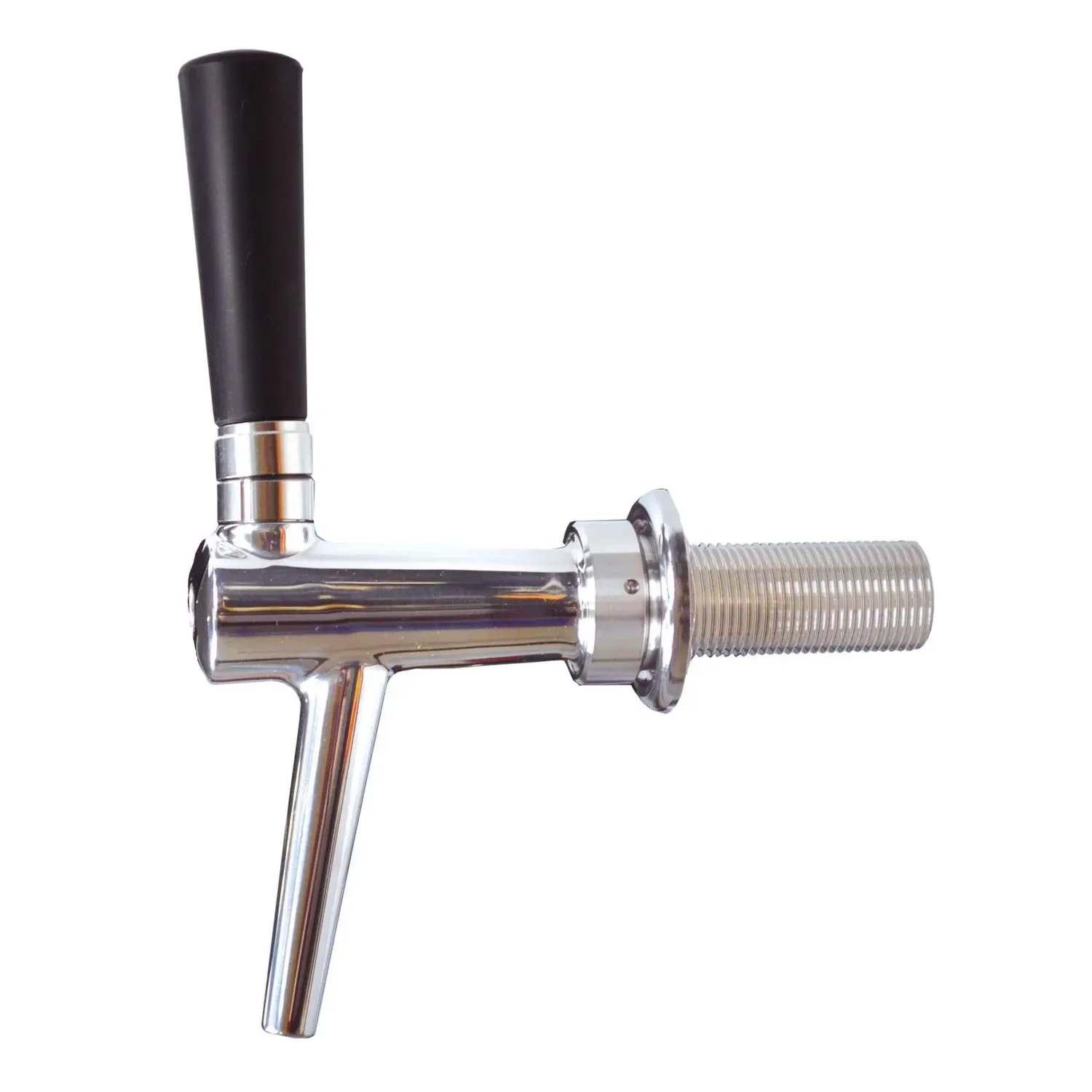 "Beer tap, Beer faucet - made of stainless steel, model - C-TAP, NW 10mm, polished, thread length: 55 mm image"