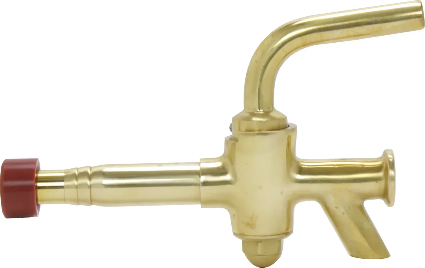 "Beer tap, compensator tap - Automatic stopcock, brass image"