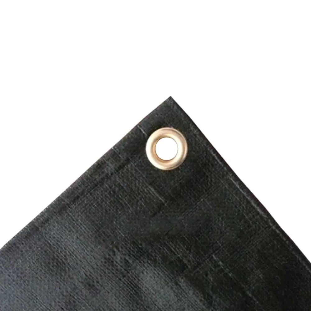 "280gsm 8x10m Green Waterproof Tarpaulin - Heavy Duty Ripstop Cover image"