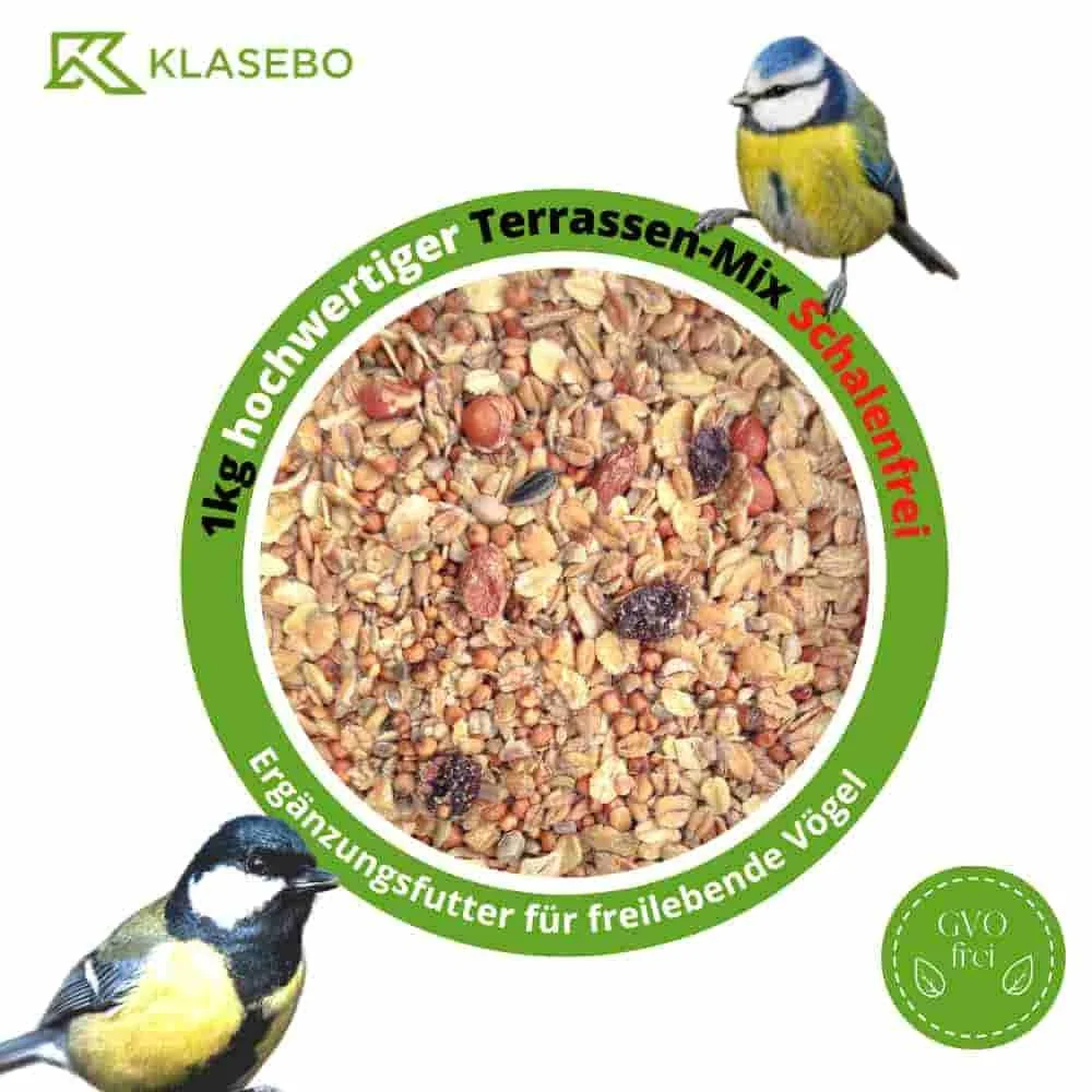 "Terrace Wild Bird Food Mix - No Waste, All Season Feeding image"