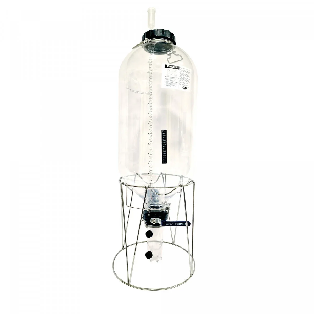"FermZilla Fermentation tank, starter kit 55 litre Tri-Conical Gen3 image"