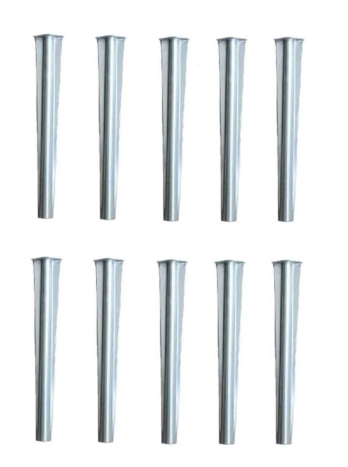 "10Pack Ground Anchor Metal 25cm x 3cm | Lawn edging image"