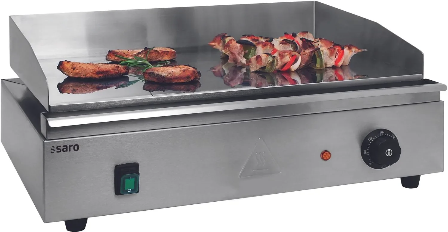 "Saro Electric Griddle Plate, Professional electric griddle - Modell Padua, tabletop image"