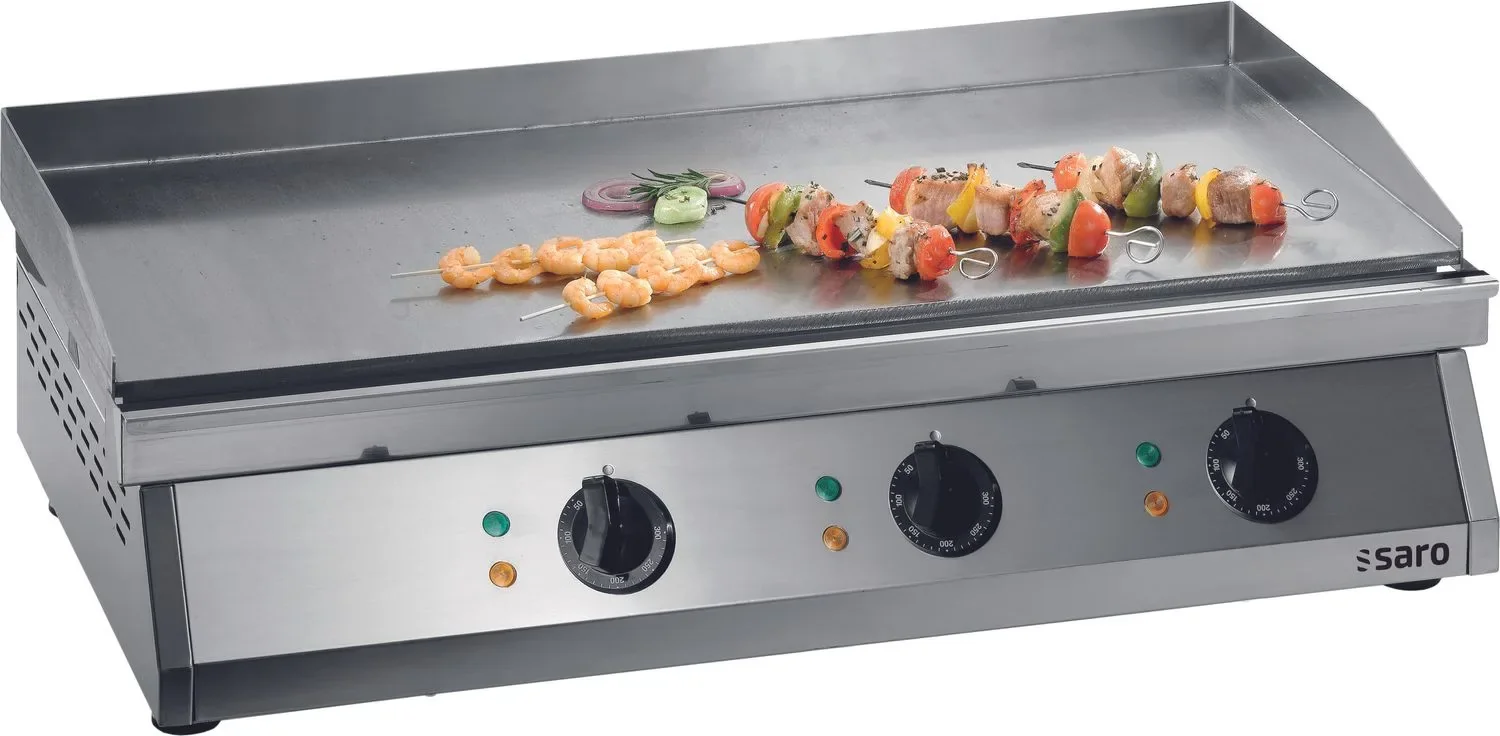 "Saro Electric Griddle Plate, Professional electric griddle - Modell Fry Top 610, tabletop Fry Top 760 image"