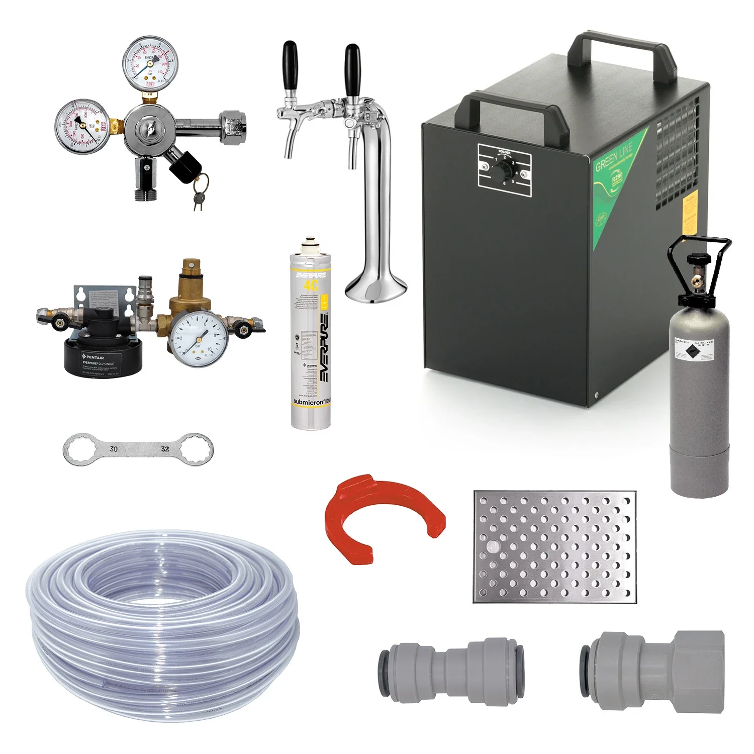 "Complete set - Water dispenser, sparkling water maker, carbonated water maker, soda maker Soda PYGMY 25 image"