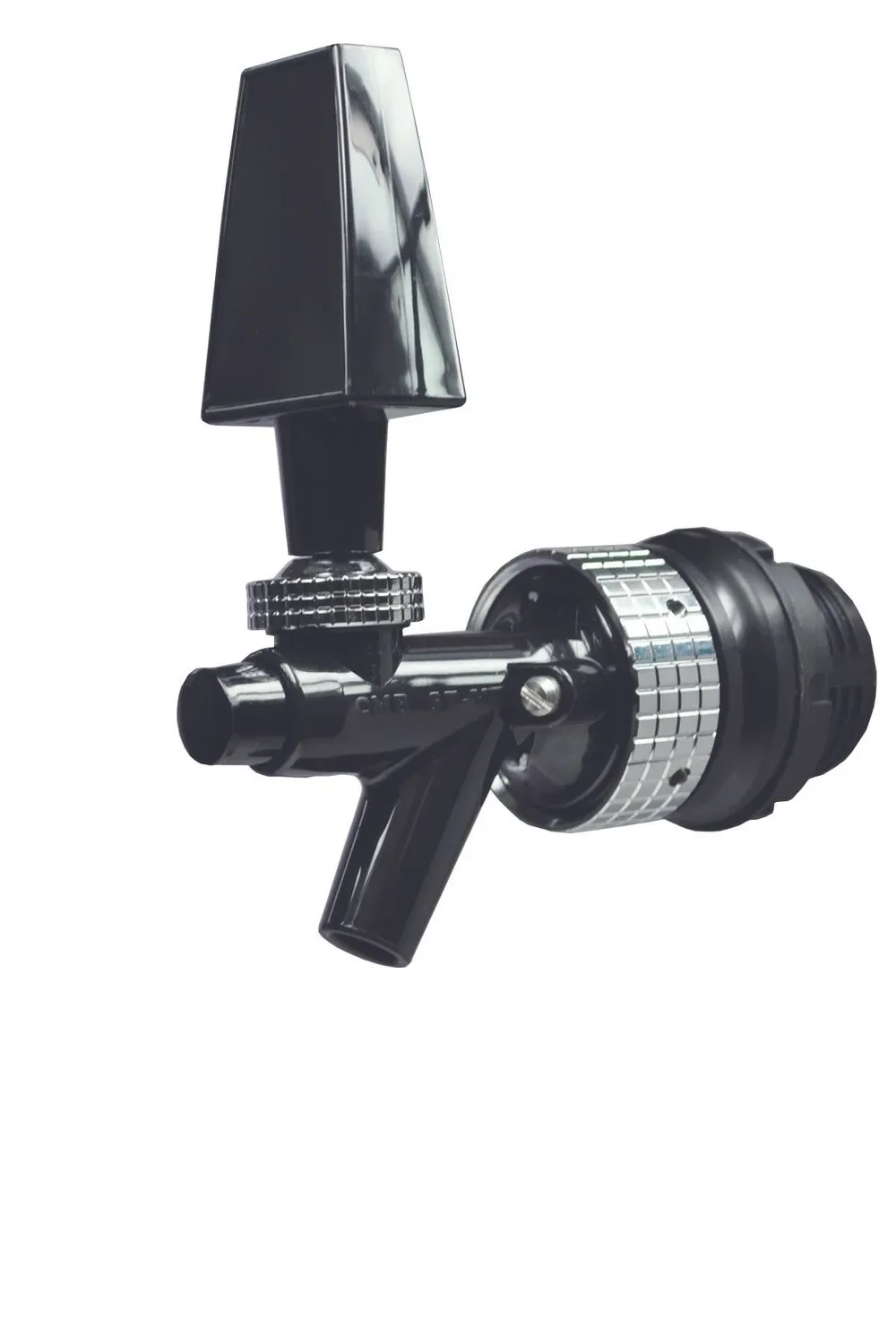 "Beer tap, Beer faucet, Compensator tap, model - AFG CMB, black/chrome image"