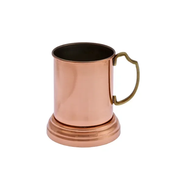 Beer mug - copper, handmade,120 mm x 100 mm
