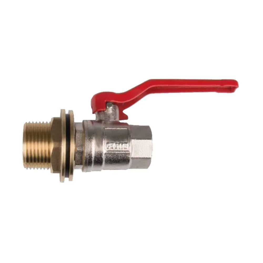 "Rain Barrel Fitting Kit with 3/4 Inch Ball Valve image"