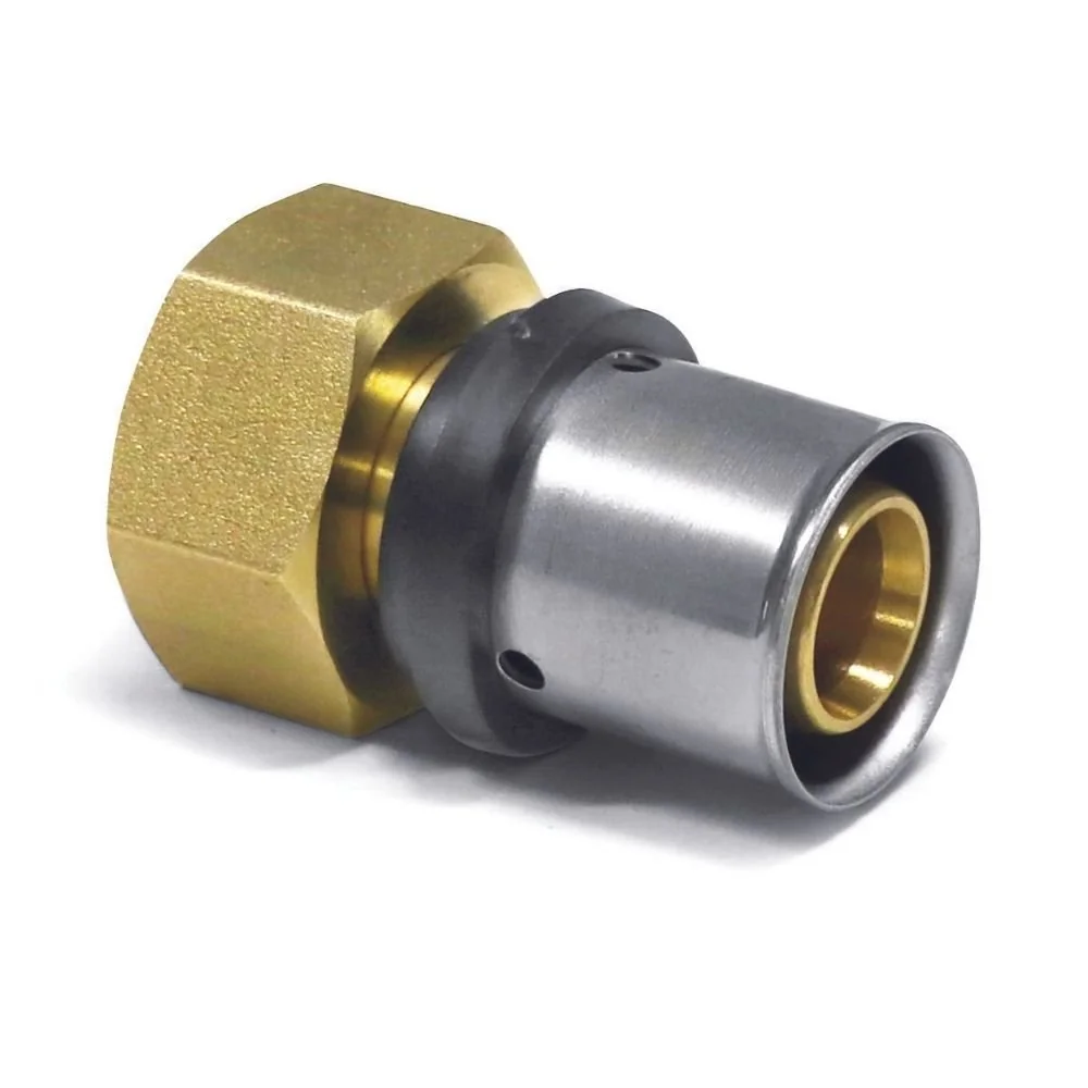 "Press fitting transition screw connection 26 x 3 - 1 1/2" female thread image"