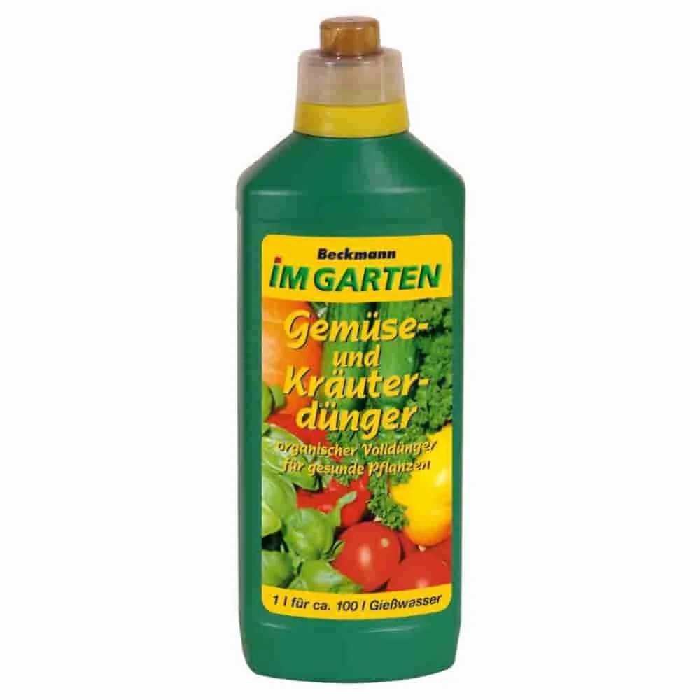"Organic Liquid Fertilizer for Vegetables & Herbs - 1 Liter image"