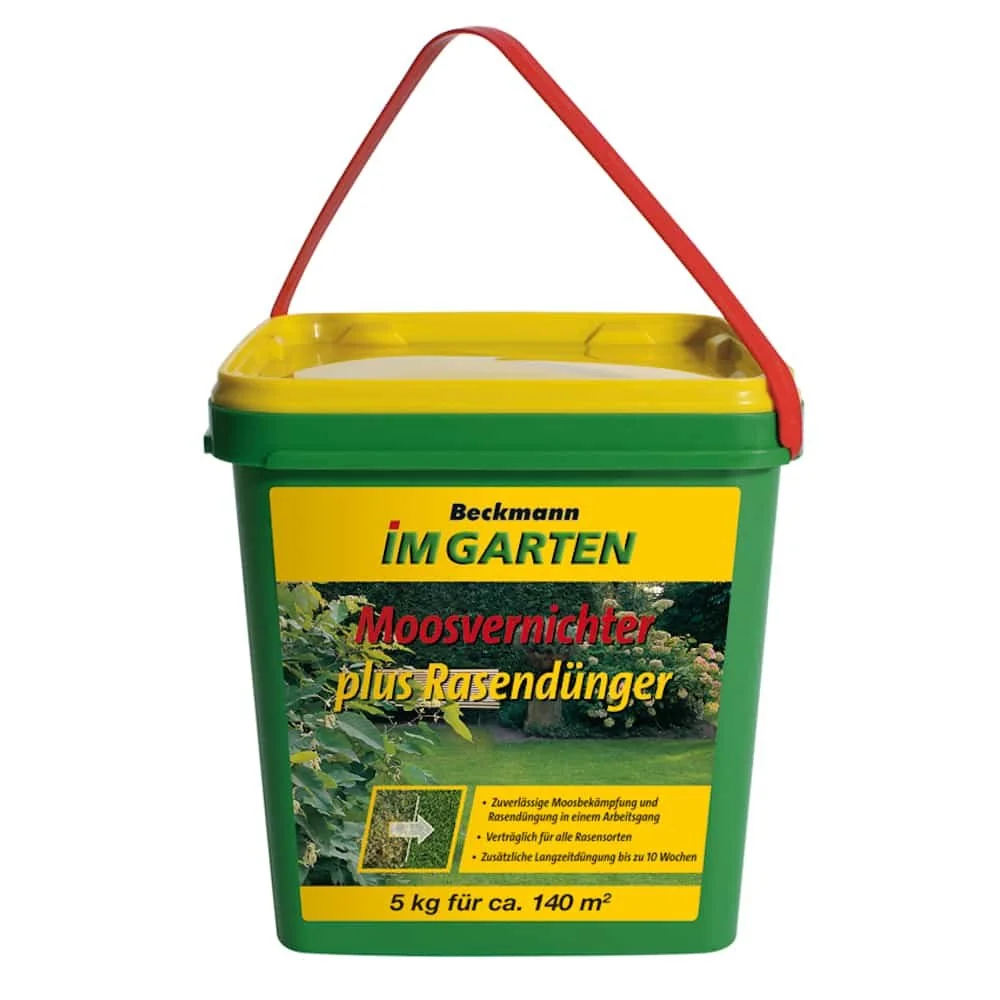 "5kg Moss Killer and Lawn Fertilizer - Iron Enriched image"