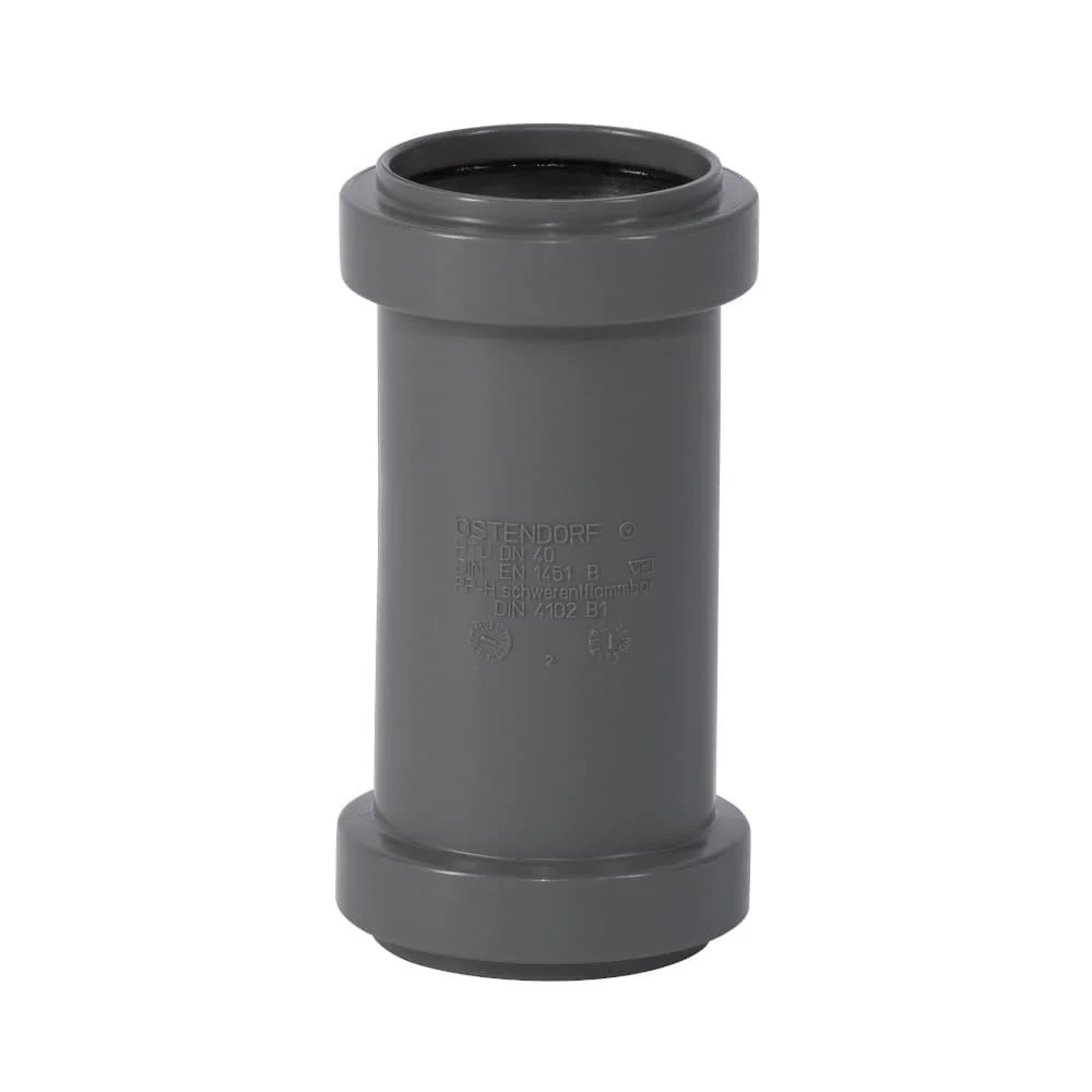 "HTsafeU DN40 Pipe Coupling - Reliable Waste Pipe Connector image"