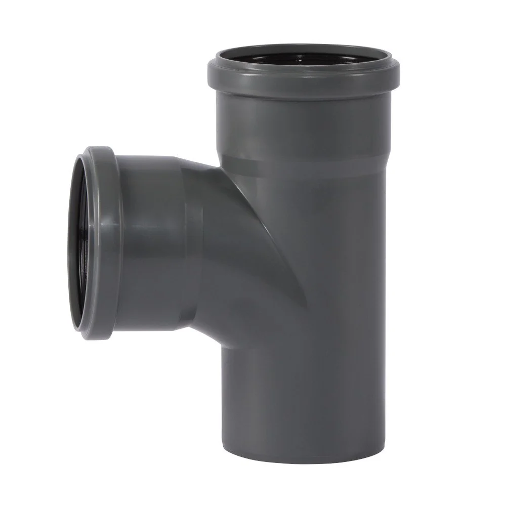 "HT Pipe Branch DN90 90/90 87 Degree, Drain Pipe Branch image"