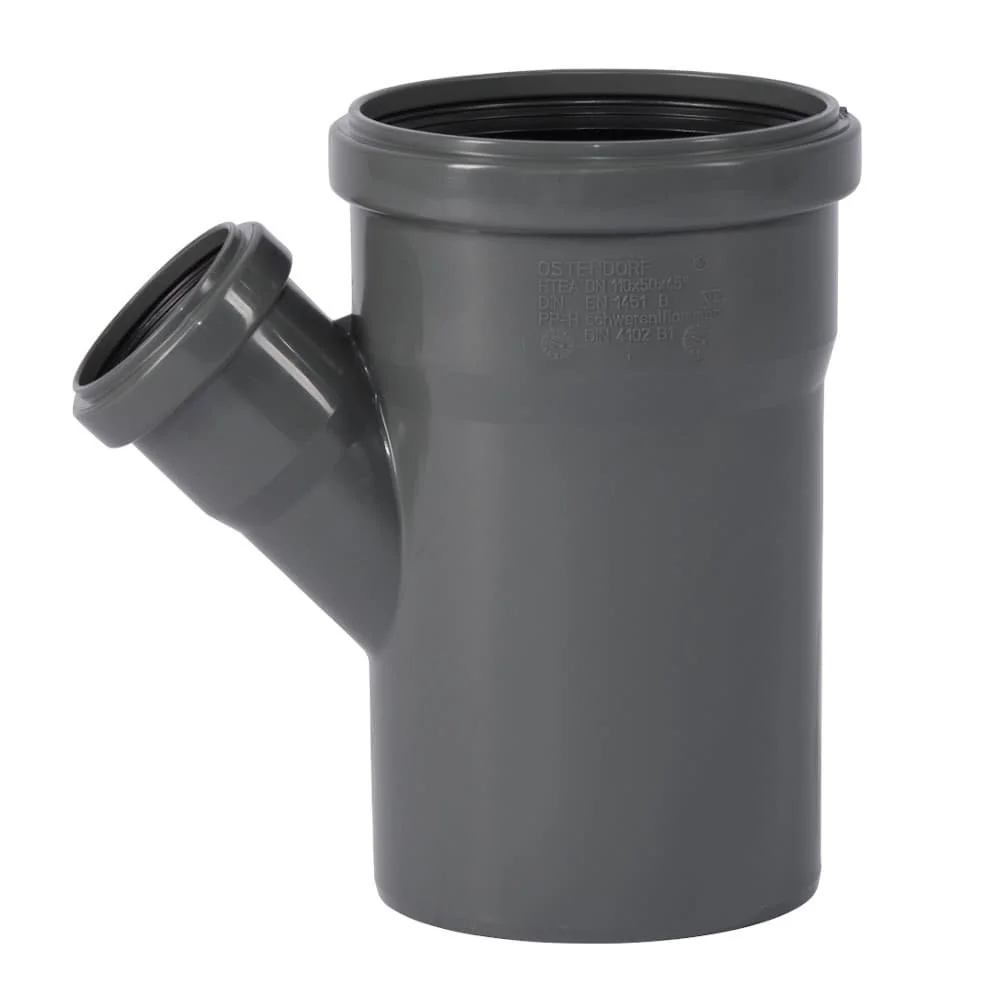 HT Branch 110/50, 45 Degree, Waste Pipe Fitting