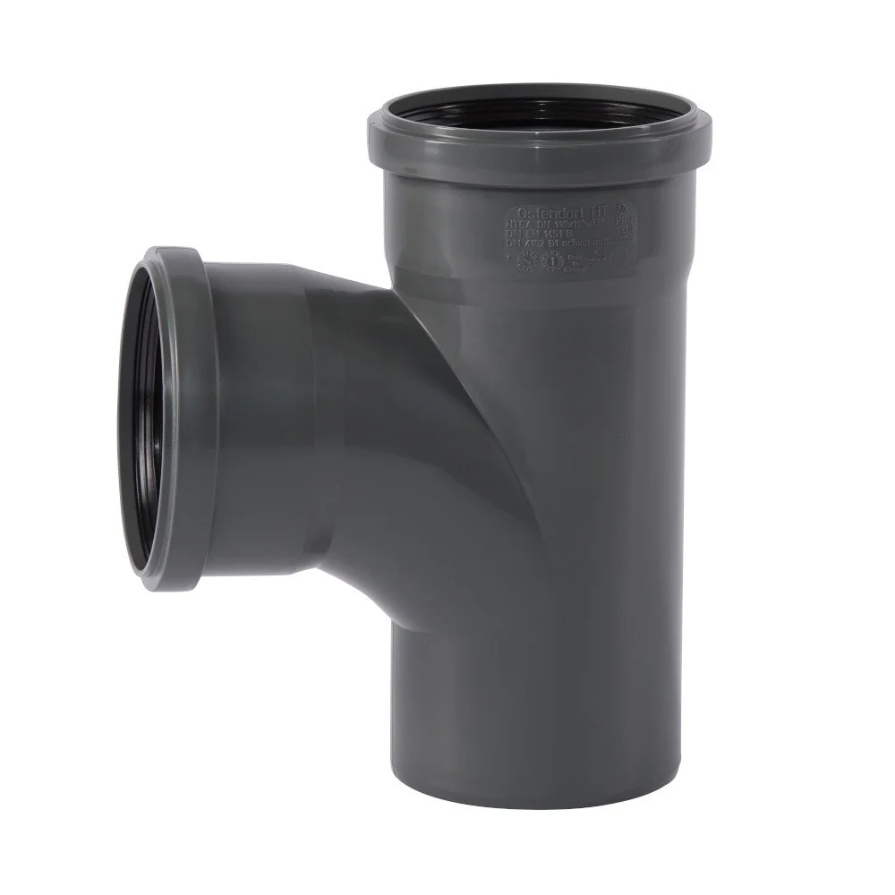 "HT Branch 110mm, Waste Pipe Connector, 87 Degree image"