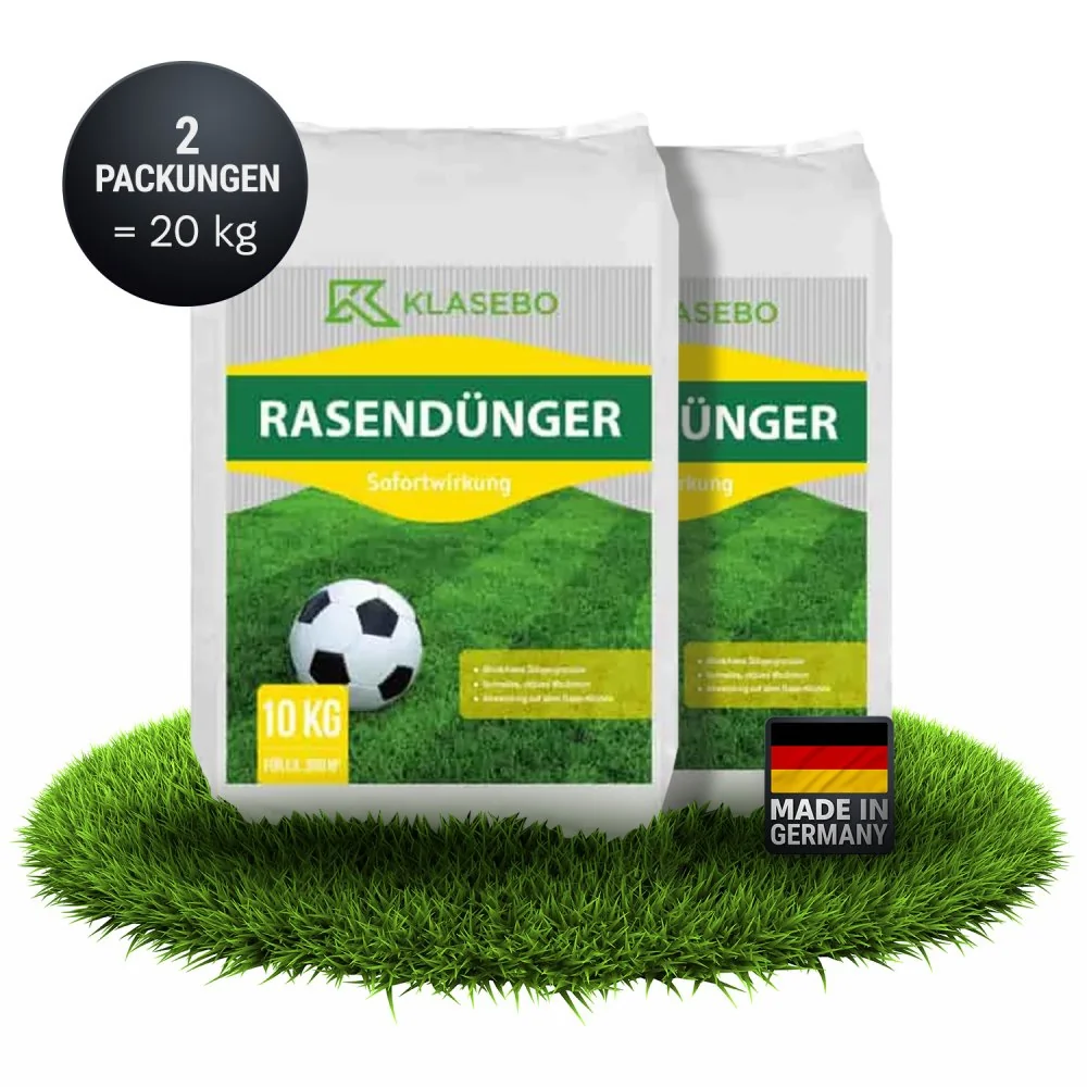 "20kg Lawn Fertilizer Immediate Effect KLASEBO 21+6+12 NPK 720m² image"