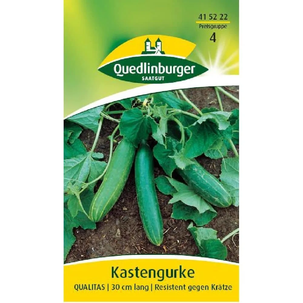 "Qualitas Cucumber Seeds - Early Harvest, Disease Resistant image"