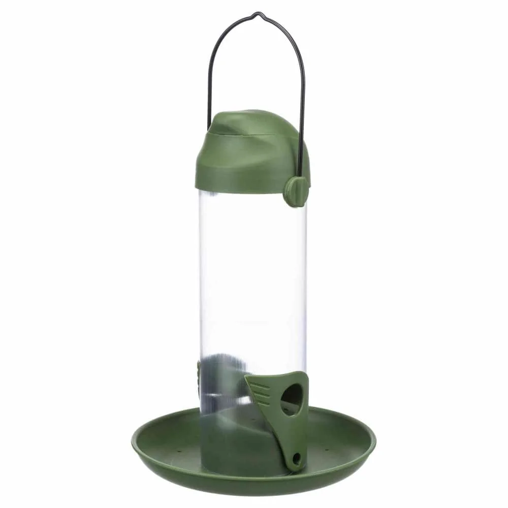 "Hanging Bird Feeder, Plastic Tube Feeder 500ml image"